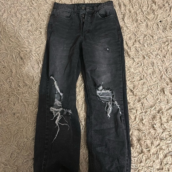 Denim - Black mom jeans